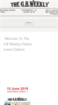 Mobile Screenshot of gbweekly.co.nz